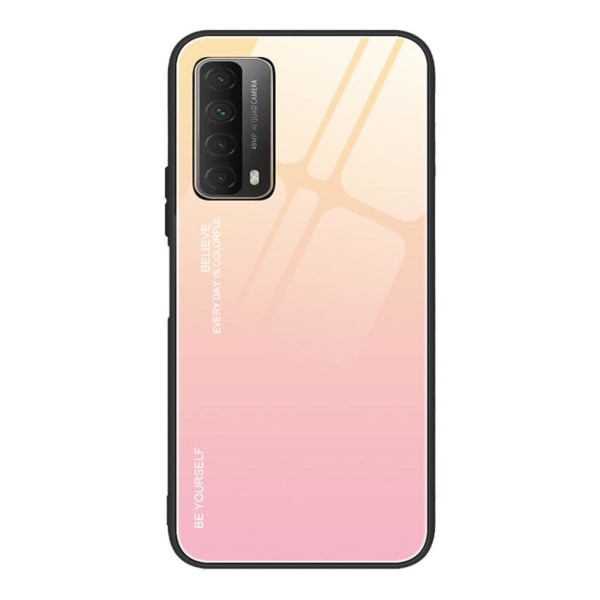 Huawei P Smart 2021 - Elegant NKOBEE-deksel Lila/Blå