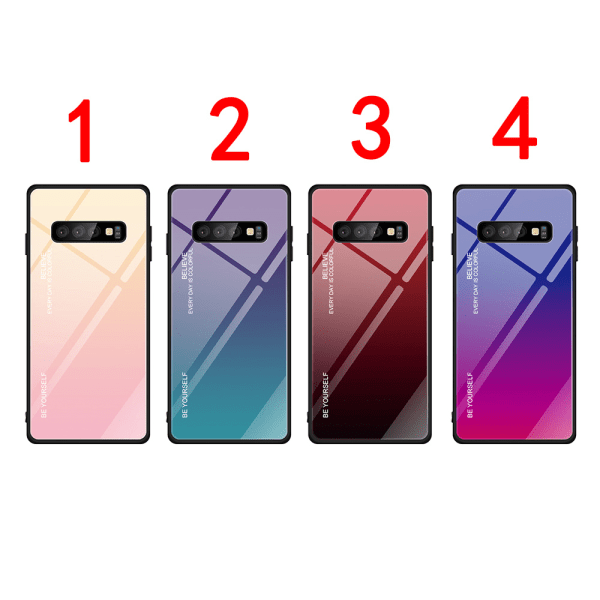 Samsung Galaxy S10 Plus - Skal flerfärgad 1