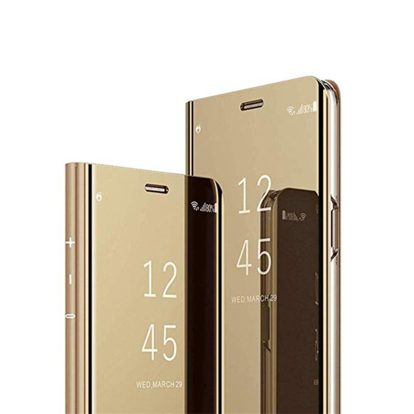 Samsung Galaxy S10 Plus - Kraftfullt Smart Fodral (Leman) Guld