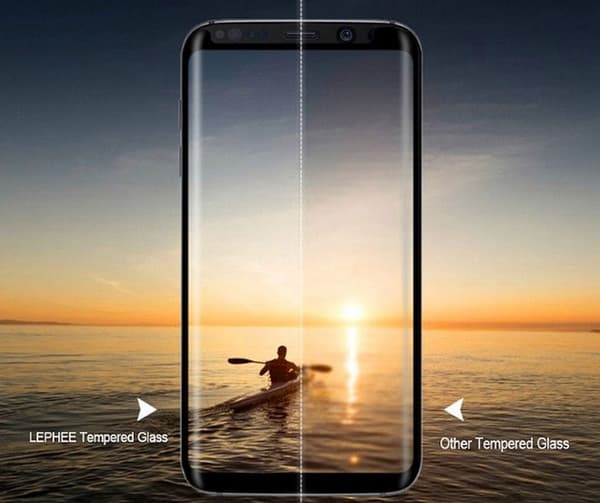 Samsung Galaxy S8+ Skärmskydd CASE-Friendly 2-PACK ProGuard Genomskinlig