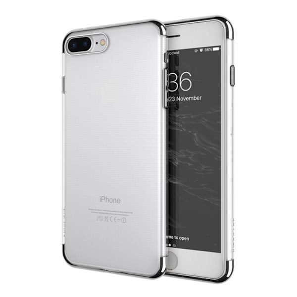 iPhone 7 PLUS - Praktiskt Silikonskal från FLOVEME (ORIGINAL) Roséguld