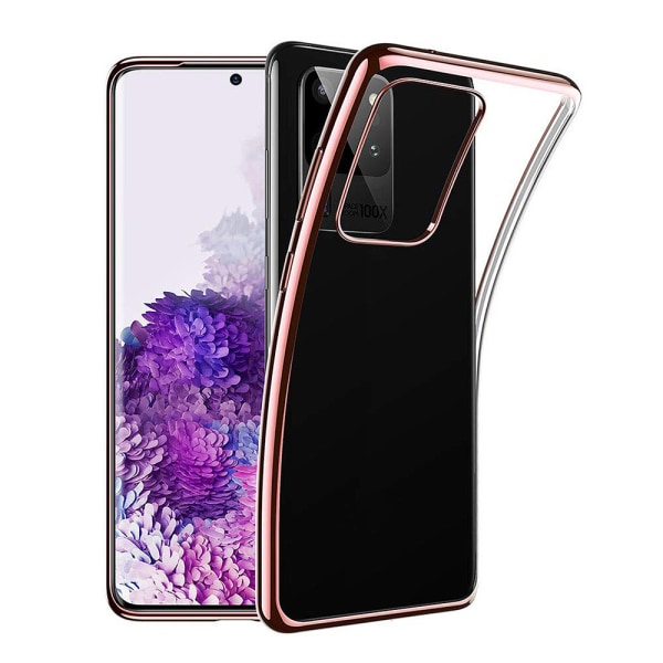 Samsung Galaxy S20 Ultra - Tunt Stötdämpande Skal Roséguld