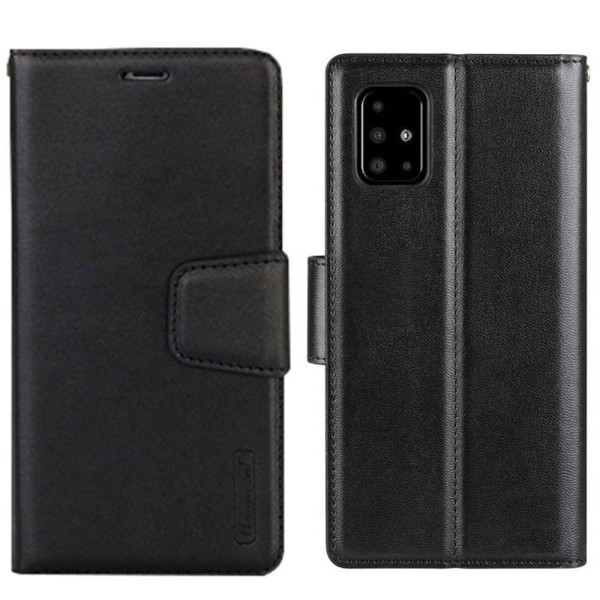 Samsung Galaxy A71 - Tyylikäs Smart Wallet -kotelo Rosaröd