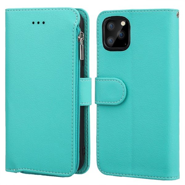 iPhone 11 Pro - Elegant Wallet Cover Grön