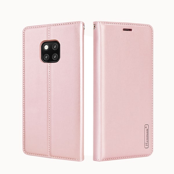 Stilig lommebokdeksel til Huawei Mate 20 PRO (HANMAN) Rosaröd