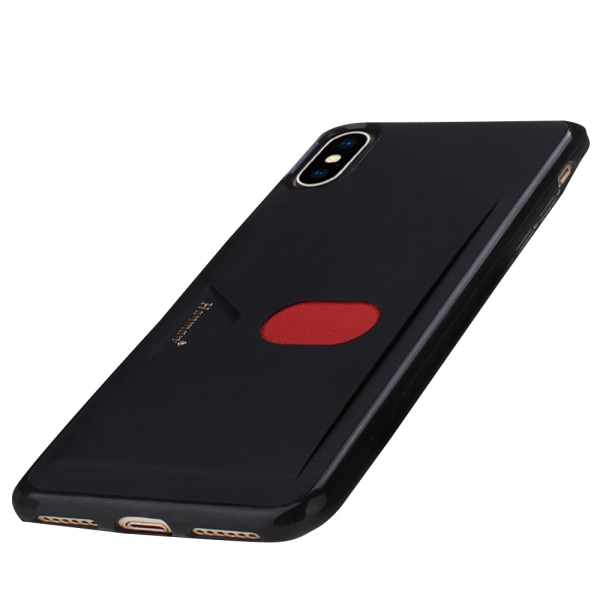 Skyddande Stilrent Skal (HANMAN) - iPhone XR Svart