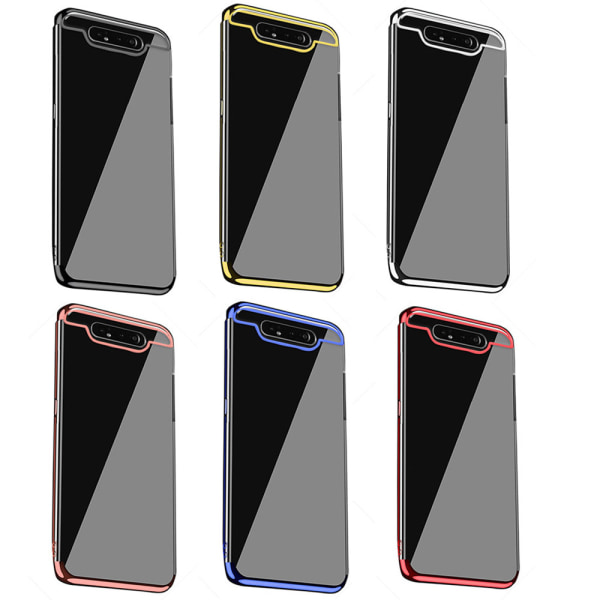 Exklusivt Silikonskal (FLOVEME) - Samsung Galaxy A80 Röd