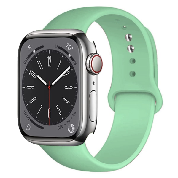 Silikonarmband Hållbart Apple Watch 38mm/40mm/41mm Lila L