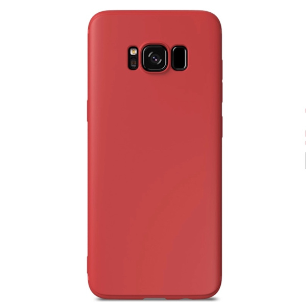 Galaxy S8 Silikon Skal Vit Vit