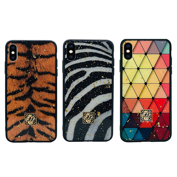 iPhone X/XS - Stilrent Skyddande Skal Zebra