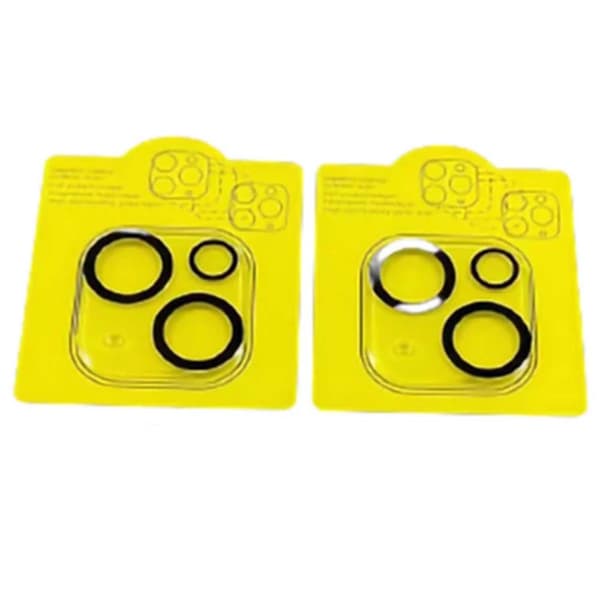 2-PACK iPhone 13 Mini 2.5D HD Kameralinsskydd Transparent/Genomskinlig