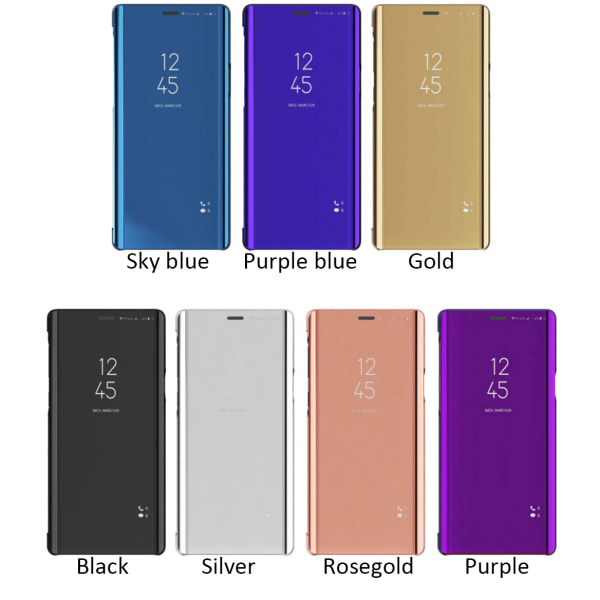 Huawei P40 Lite - Käytännöllinen Smart Case Silver