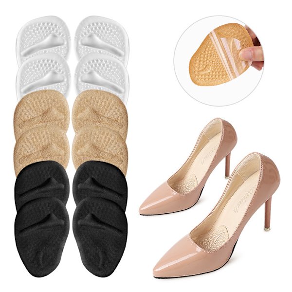 Skonsamt & Stötabsorberande Framfotsinlägg (Skoinlägg) Beige