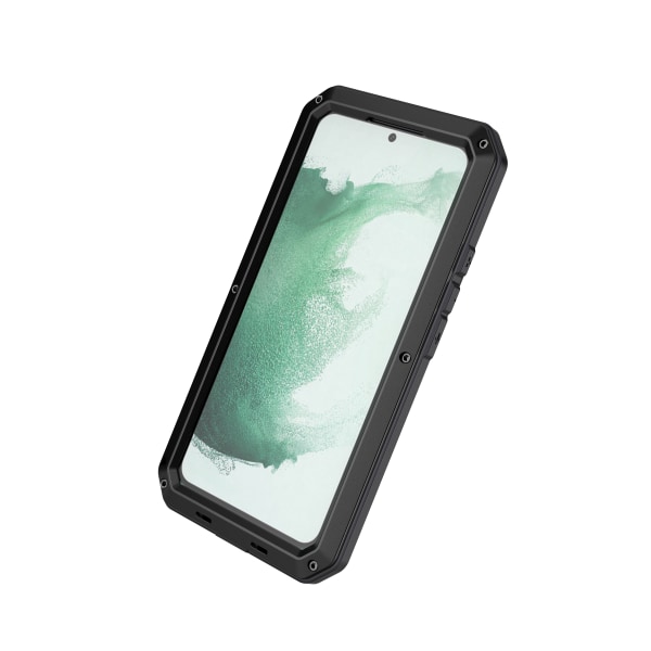 Samsung Galaxy S22 Plus - HEAVY DUTY suojakotelo alumiinista Röd