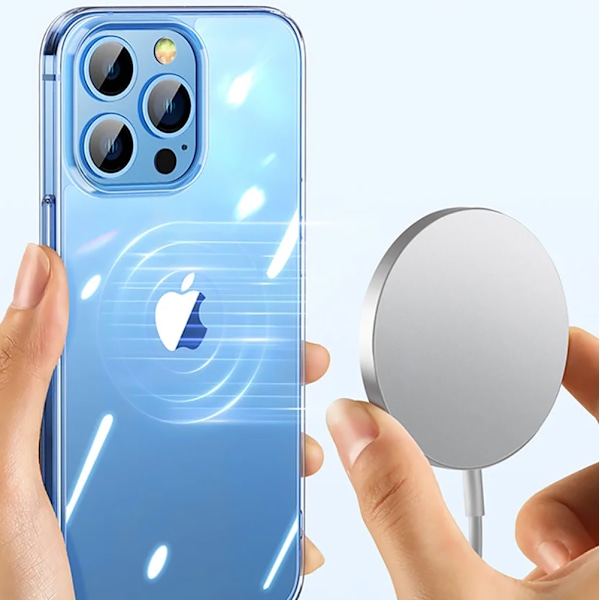 iPhone 16 Pro - Slimmat Transparent Skal med Avancerad Stötdämpning! Genomskinlig