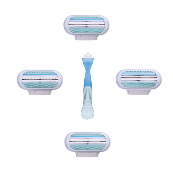 Smidiga Skonsamma Rakhyvlar (4-Pack,8-Pack) Blå 8-Pack