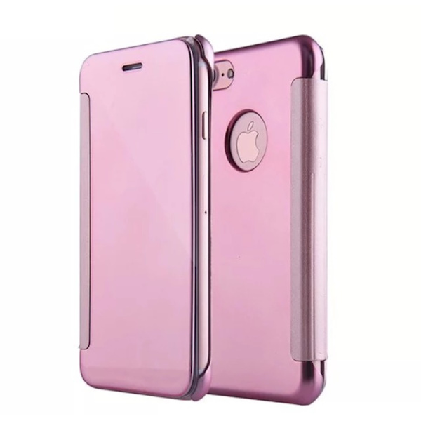 iPhone 6/6S Plus - Stilrent Clear View-fodral från LEMAN Guld