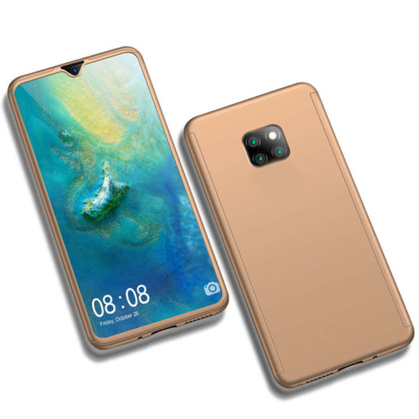 Stilrent Skyddande Dubbelsidigt Fodral - Huawei Mate 20 Pro Guld