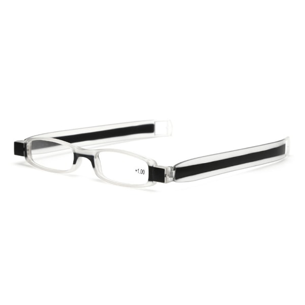 Komfortable tynde læsebriller med styrke (+1,0 - +4,0) UNISEX Röd +4.0