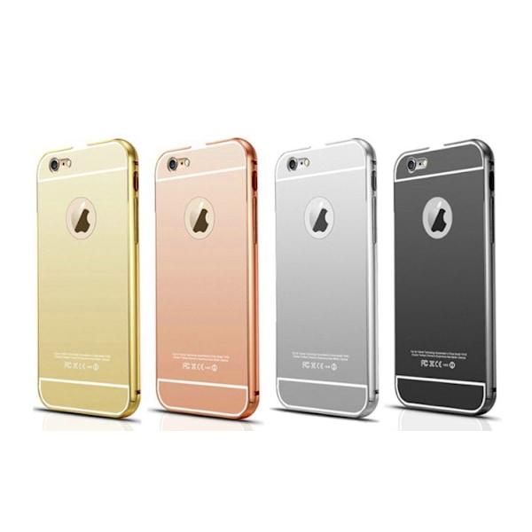 iPhone 6/6S - Elegant skal fr�n LEMAN (ram i Aluminium) Roséguld Roséguld