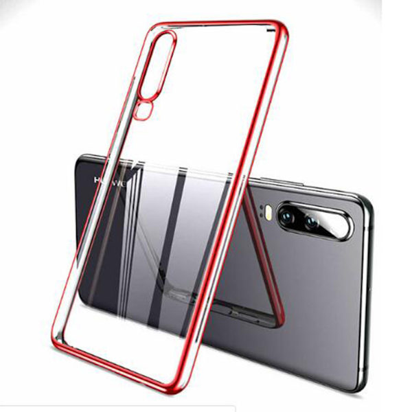 Elegant Silikonskal fr�n Floveme - Huawei P30 Röd