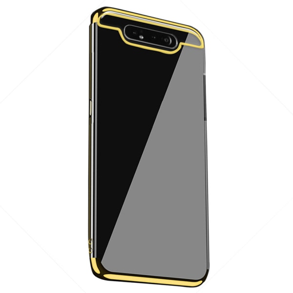 Ainutlaatuinen silikonikuori (FLOVEME) - Samsung Galaxy A80 Roséguld