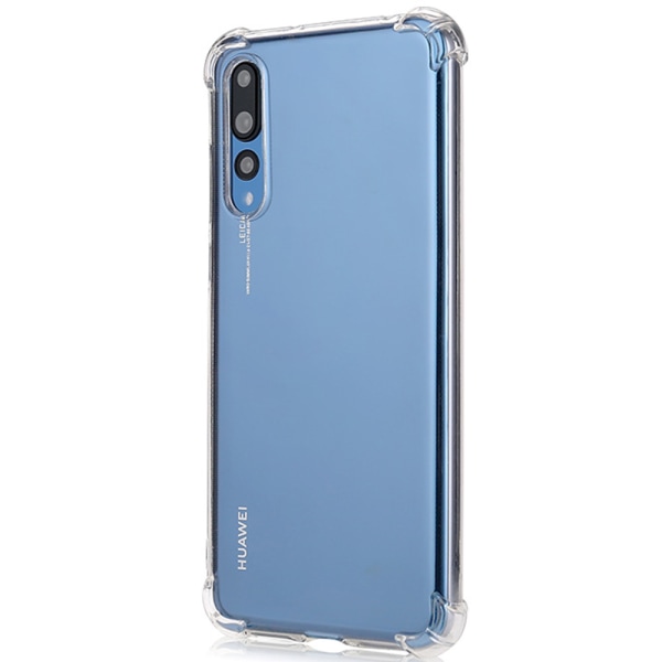 Huawei P20 Pro - Stilrent Skyddsskal i Silikon Transparent/Genomskinlig