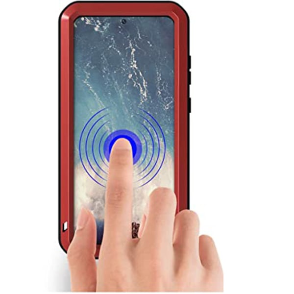 Etui (Heavy Duty) - Samsung Galaxy S20 Ultra Röd
