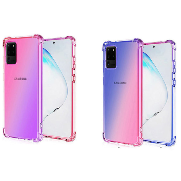 Samsung Galaxy S20 Ultra - Stötdämpande Floveme Skal Svart/Guld
