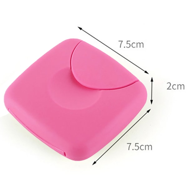 Smidig Mini Multifunktionell Tampong Fodral Rosa