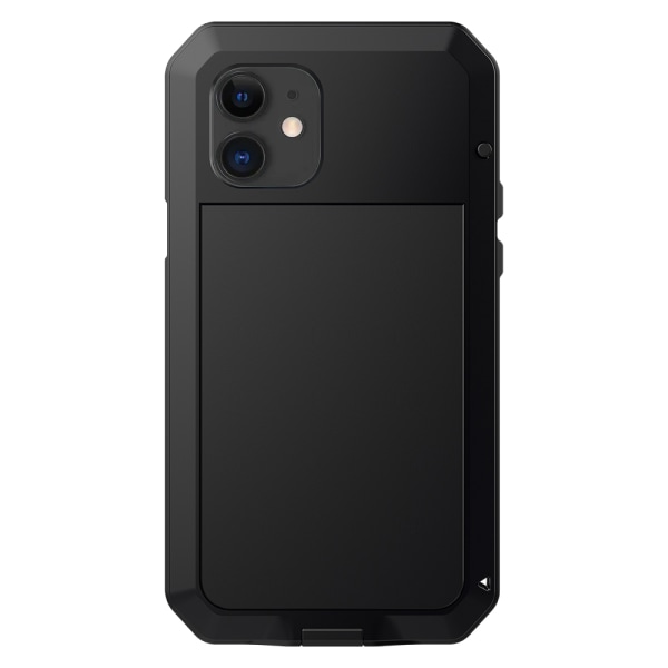 iPhone 12 Pro Max - 360-graders aluminiumdeksel HEAVY DUTY Silver