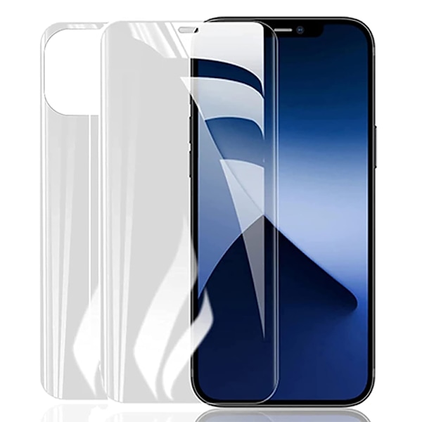 iPhone 11 Pro Hydrogel Skärmskydd Fram- & Baksida Transparent