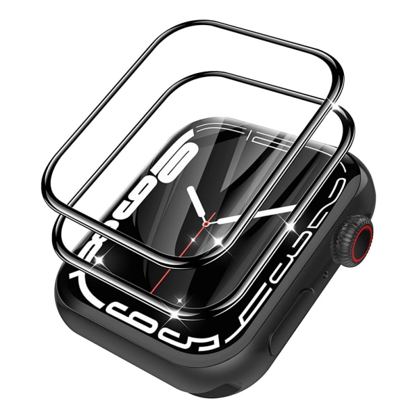Apple Watch Series 7/8 41/45mm Skärmskydd  (3D) Transparent 41mm