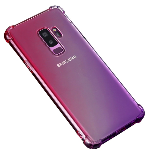 Stilrent Silikonskal - Samsung Galaxy S9 Blå/Rosa