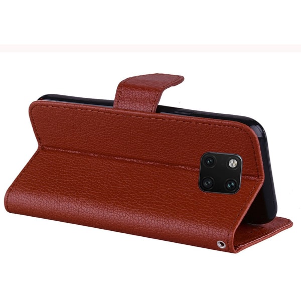 Huawei Mate 20 Pro - Stilig lommebokdeksel fra NKOBEE Röd