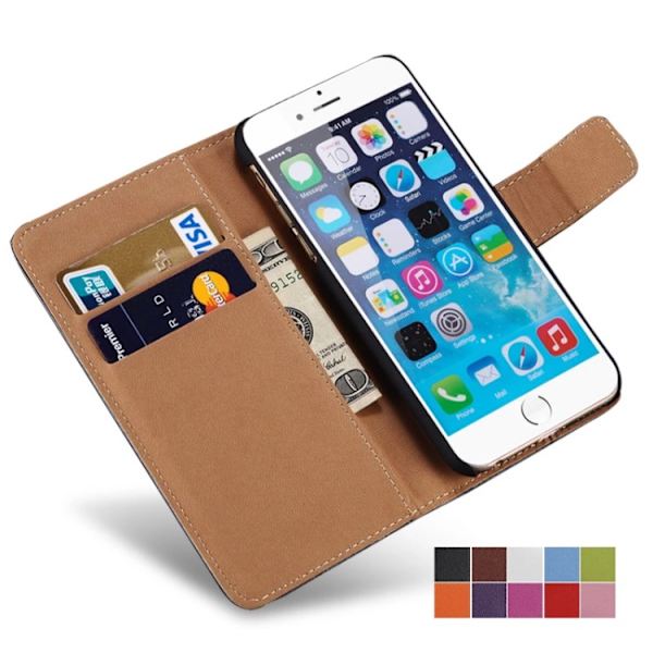 iPhone 6/6S - Stilrent Pl�nboksfodral fr�n TOMKAS Grön