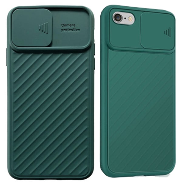 Stilfuldt cover - iPhone 8 Grön