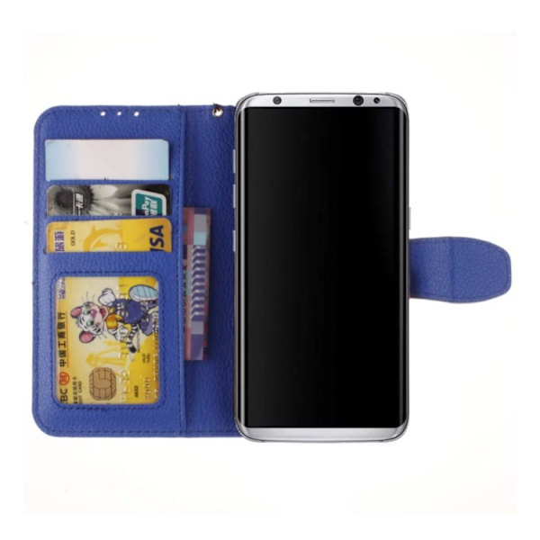 Samsung Galaxy S8+ - Smidigt Plånboksfodral från NKOBEE Blå