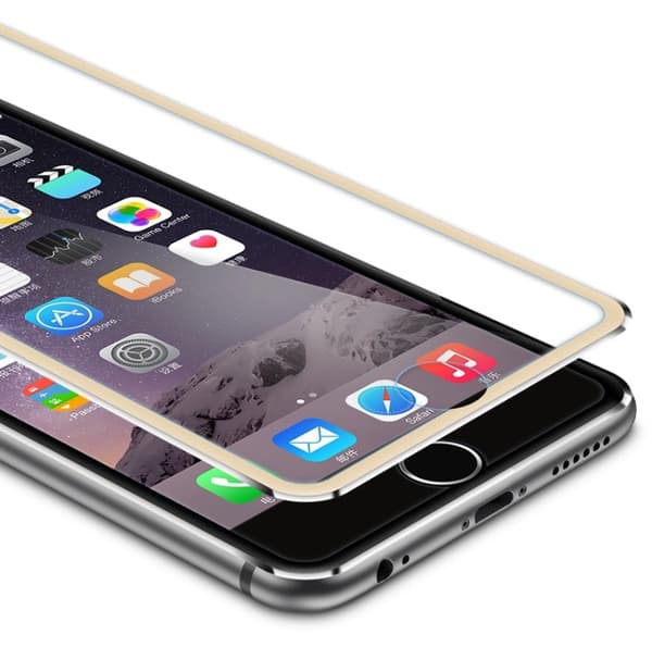ProGuard 3-PACK HD Original-Skärmskydd (Alu-Edition) iPhone 6/6S Guld