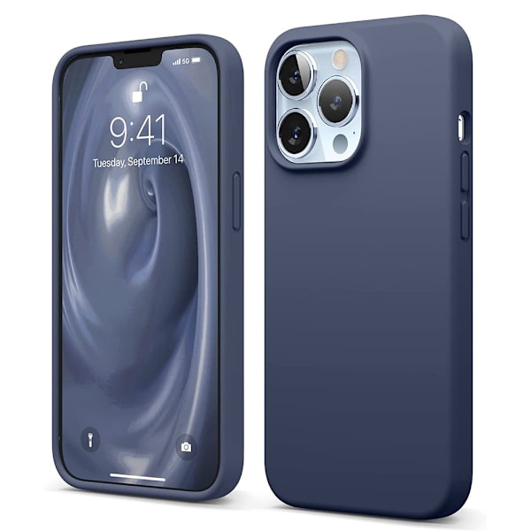 iPhone 12 Pro Max - Elegant Stötdämpande Floveme Skal ljusgrå