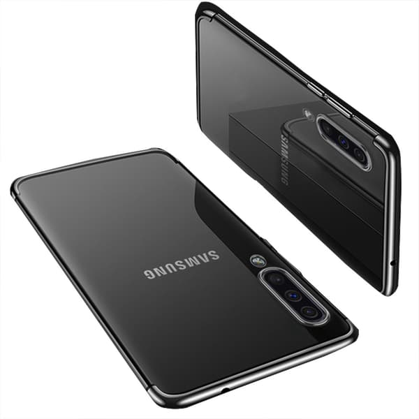 Elegant Robust Silikonskal Floveme - Samsung Galaxy A50 Blå