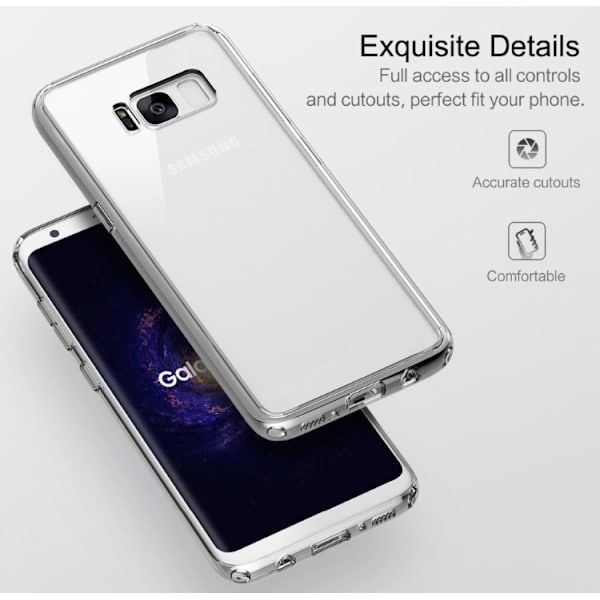 Samsung Galaxy S8 PLUS - Stils�kert Skal ROCK H�g kvalitet Svart