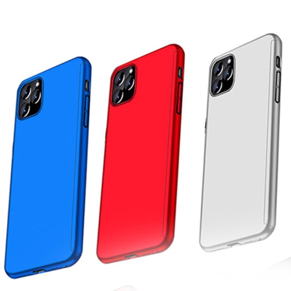 Kraftfullt Dubbelsidigt Skal - iPhone 11 Pro Röd