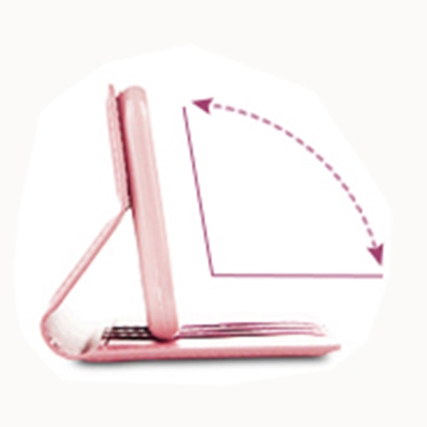 Elegant lommebokdeksel (Hanman) - Samsung Galaxy A80 Rosaröd