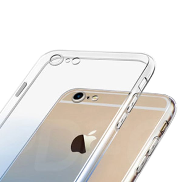 iPhone 7 - Støtdempende silikondeksel Transparent/Genomskinlig