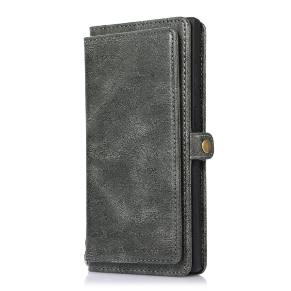 Samsung Galaxy S22 Ultra - Robust 2-1 Wallet etui Svart