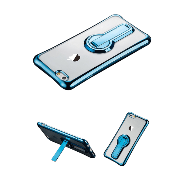 iPhone 7 - Smart Stilsäkert Skal från RAXFLY med Kickstand Blå