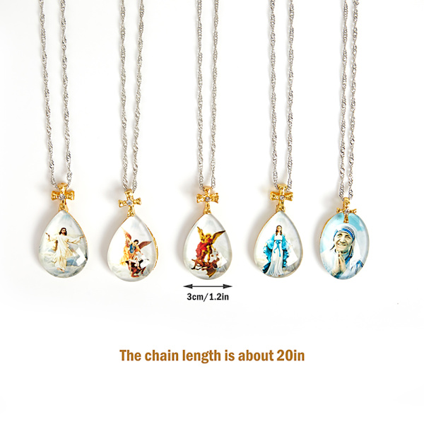 Elegant Vattendroppe Halsband NO. 2