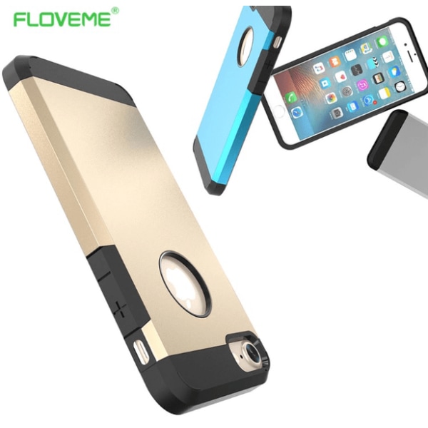 Praktisk Hybrid Armor-deksel til iPhone 7 PLUS fra FLOVEME Mint