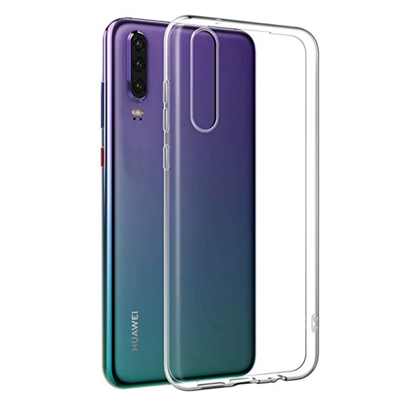 Huawei P30 - Skyddande Silikonskal FLOVEME Transparent/Genomskinlig